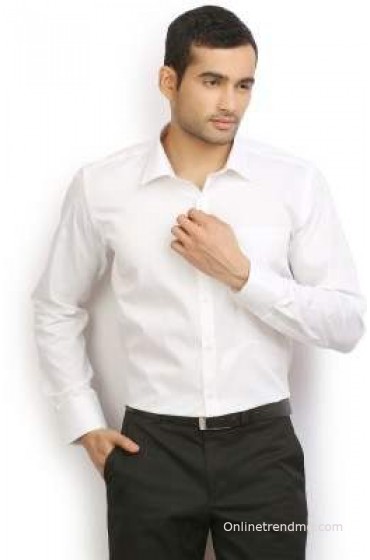 I-Voc Men's Solid Formal Shirt I-Voc Men's Solid Formal Shirt